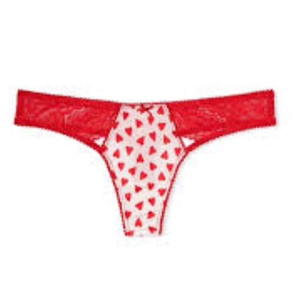 Victoria's Secret Dream Angels Valentine's Day Heart Thong Panty NWT - Picture 4 of 14